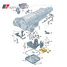 Audi S-Tronic olie verversingsset 0B5 Quattro bak